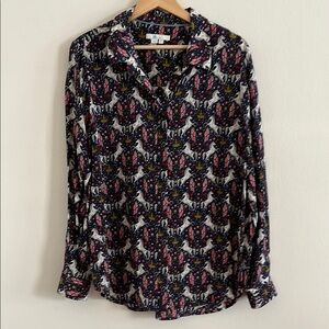Silk Long Sleeve Blouse